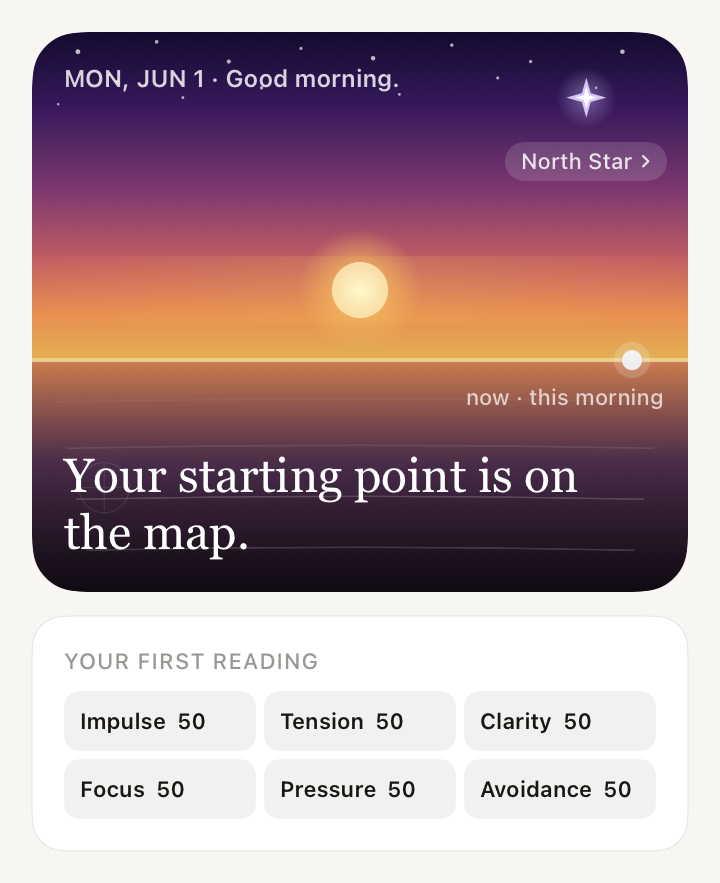 Soul showing today&rsquo;s check-in reading
